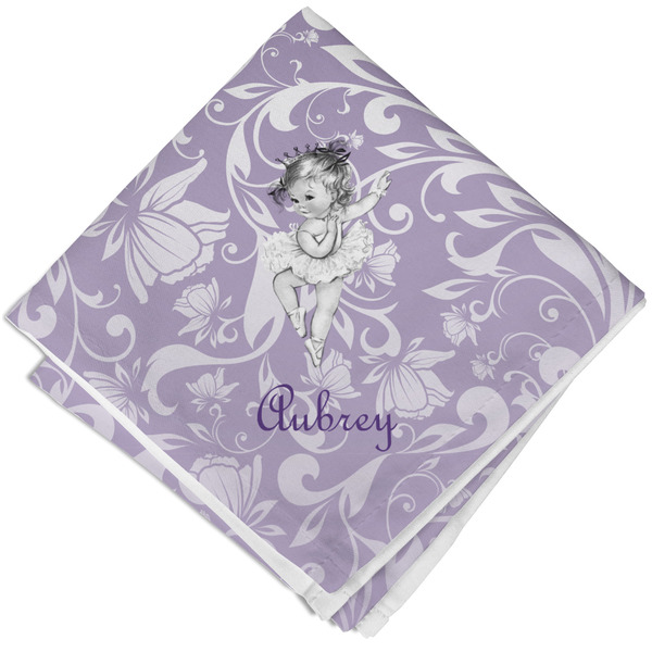 Custom Ballerina Cloth Napkin w/ Name or Text