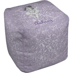 Ballerina Cube Pouf Ottoman (Personalized)