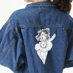 Ballerina Twill Iron On Patch - Custom Shape - 3XL