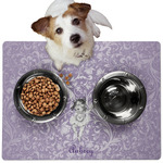 Ballerina Dog Food Mat - Medium w/ Name or Text