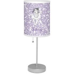 Ballerina 7" Drum Lamp with Shade Linen (Personalized)