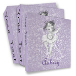 Ballerina 3 Ring Binder - Full Wrap (Personalized)