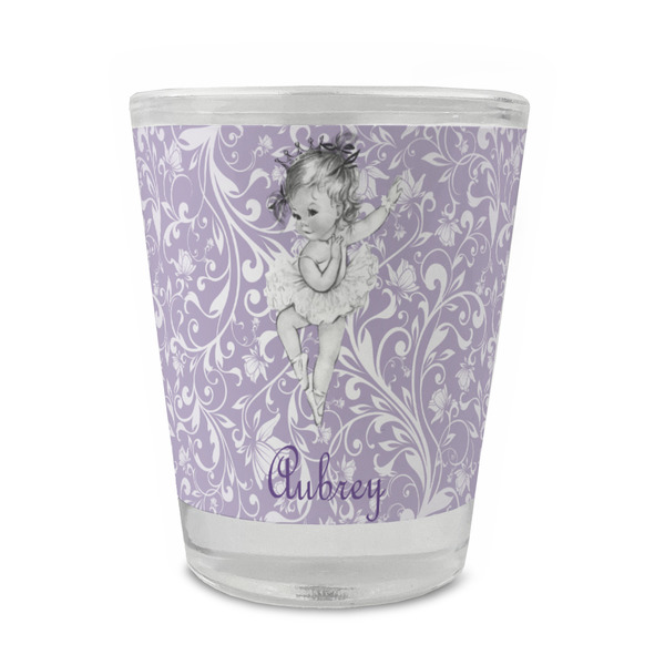 Custom Ballerina Glass Shot Glass - 1.5 oz - Set of 4 (Personalized)