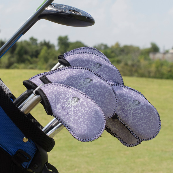 Custom Ballerina Golf Club Iron Cover - Set of 9 (Personalized)