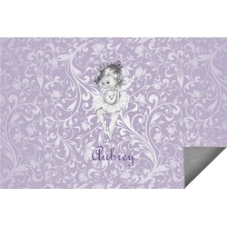 Ballerina Indoor / Outdoor Rug - 6'x8' w/ Name or Text