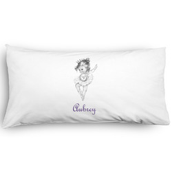 Ballerina Pillow Case - King - Graphic (Personalized)