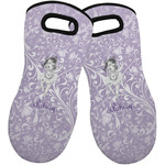 Ballerina Neoprene Oven Mitts - Set of 2 w/ Name or Text