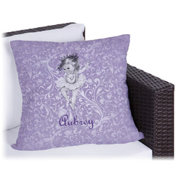Ballerina Outdoor Pillow - 20" (Personalized)