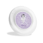 Ballerina Plastic Party Appetizer & Dessert Plates - 6" (Personalized)