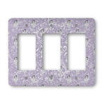 Ballerina Rocker Style Light Switch Cover - Three Switch