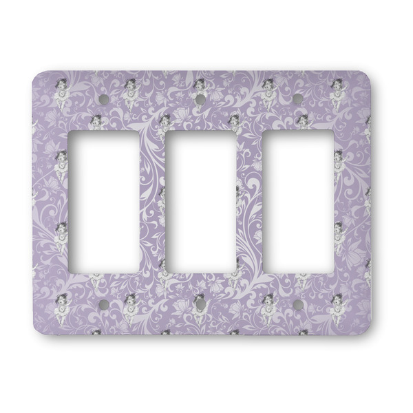 Custom Ballerina Rocker Style Light Switch Cover - Three Switch