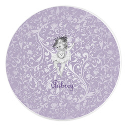 Ballerina Round Stone Trivet (Personalized)