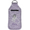 Ballerina Sanitizer Holder Keychain - Large (Front)