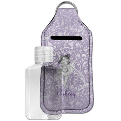 Ballerina Hand Sanitizer & Keychain Holder - Large (Personalized)