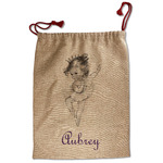 Ballerina Santa Sack - Front (Personalized)