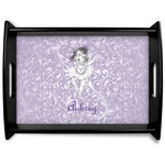 Ballerina Black Wooden Tray - Large (Personalized)