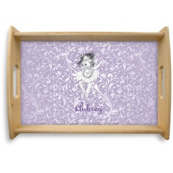 Ballerina Natural Wooden Tray - Small (Personalized)