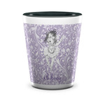 Ballerina Ceramic Shot Glass - 1.5 oz - Two Tone - Single (Personalized)