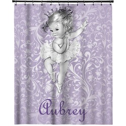 Ballerina Extra Long Shower Curtain - 70"x84" (Personalized)