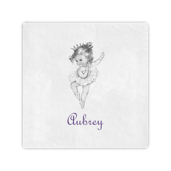 Custom Ballerina Cocktail Napkins (Personalized)