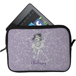 Ballerina Tablet Case / Sleeve - Small (Personalized)