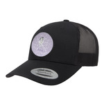 Ballerina Trucker Hat - Black (Personalized)