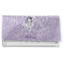 Ballerina Vinyl Checkbook Cover (Personalized)