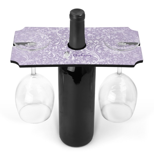 Custom Ballerina Wine Bottle & Glass Holder (Personalized)