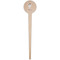 Ballerina Wooden 4" Food Pick - Round - Single Pick