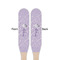 Ballerina Wooden Food Pick - Paddle - Double Sided - Front & Back