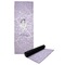 Ballerina Yoga Mat with Black Rubber Back Full Print View