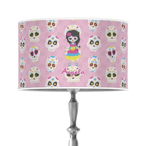 Custom Kids Sugar Skulls 12" Drum Lamp Shade - Poly-film (Personalized)