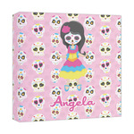 Kids Sugar Skulls Canvas Print - 12x12 (Personalized)