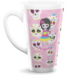 Kids Sugar Skulls 16 Oz Latte Mug (Personalized)