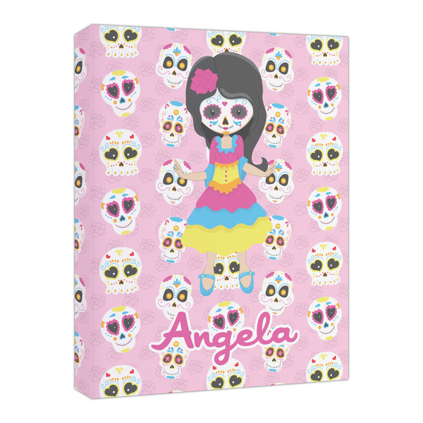 Custom Kids Sugar Skulls Canvas Print - 16x20 (Personalized)