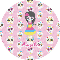 Kids Sugar Skulls Multipurpose Round Labels - 2" (Personalized)