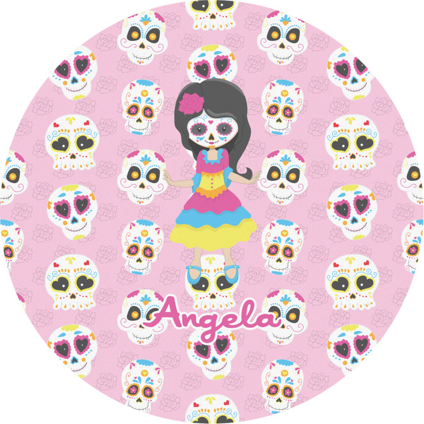 Custom Kids Sugar Skulls Multipurpose Round Labels - 2" (Personalized)