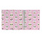 Kids Sugar Skulls 3 Ring Binders - Full Wrap - 1" - OPEN INSIDE