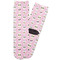 Kids Sugar Skulls Adult Crew Socks - Single Pair - Front and Back