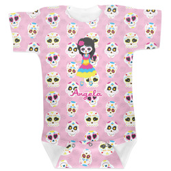 Kids Sugar Skulls Baby Bodysuit 3-6 (Personalized)