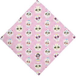 Kids Sugar Skulls Dog Bandana Scarf w/ Name or Text