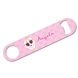 Kids Sugar Skulls Bar Bottle Opener w/ Name or Text