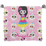 Kids Sugar Skulls Bath Towel (Personalized)