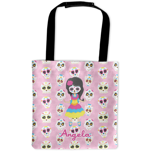 Custom Kids Sugar Skulls Auto Back Seat Organizer Bag (Personalized)