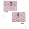 Kids Sugar Skulls Car Flag - 11" x 8" - Front & Back View