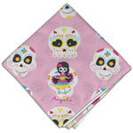 Kids Sugar Skulls Cloth Dinner Napkin - Single w/ Name or Text