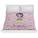 Kids Sugar Skulls Comforter - King (Personalized)