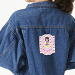 Kids Sugar Skulls Twill Iron On Patch - Custom Shape - X-Large (Personalized)