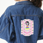 Kids Sugar Skulls Large Custom Shape Patch - 2XL (Personalized)