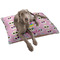 Kids Sugar Skulls Dog Bed - Large LIFESTYLE